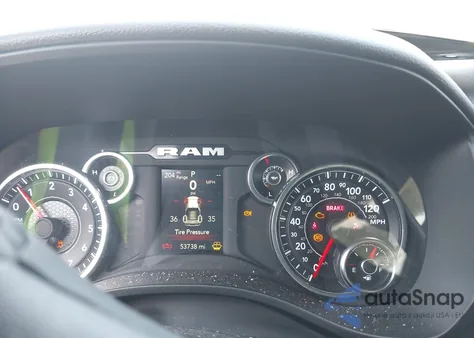 2023 Ram 1500 Big Horn 4X2 5'7 Box from USA, damaged, VIN 1C6RREFT3PN614542